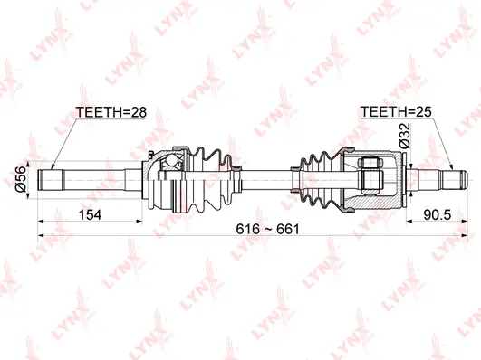 Drive Shaft (CD-1087)