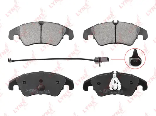 Brake Pad Set, disc brake (BD-1236)