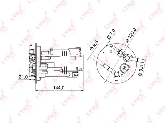 Fuel Filter (LF-971M)