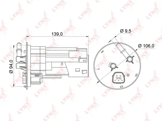 Fuel Filter (LF-541M)