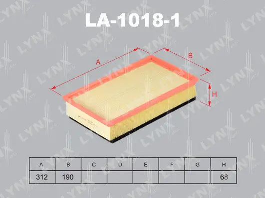 Air Filter (LA-1018-1)