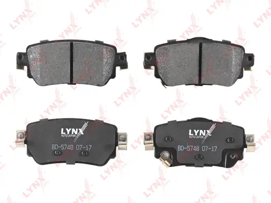 Brake Pad Set, disc brake (BD-5748)