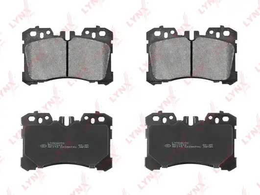 Brake Pad Set, disc brake (BD-7612)