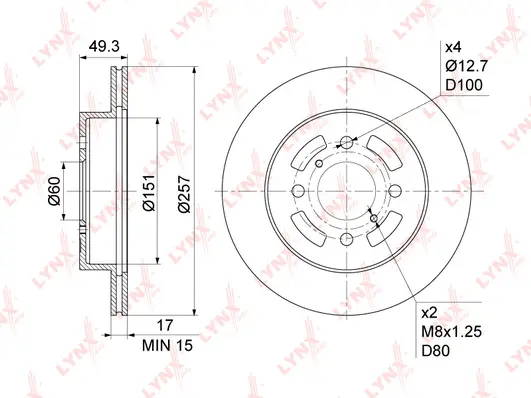 Brake Disc (BN-1135)