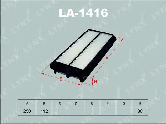 Air Filter (LA-1416)