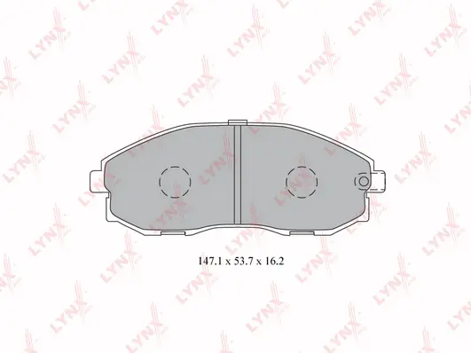 Brake Pad Set, disc brake (BD-3613)