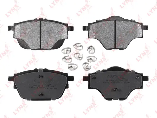Brake Pad Set, disc brake (BD-6116)