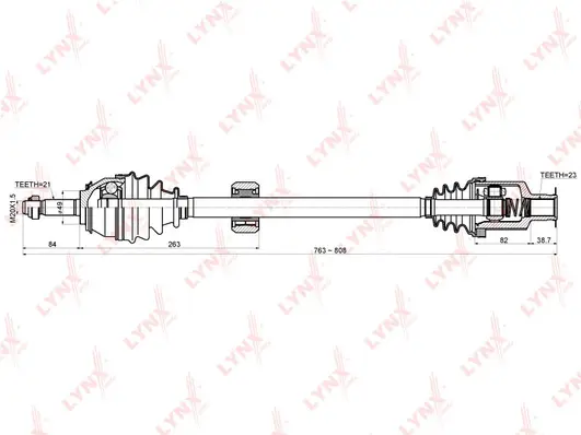 Drive Shaft (CD-6306)
