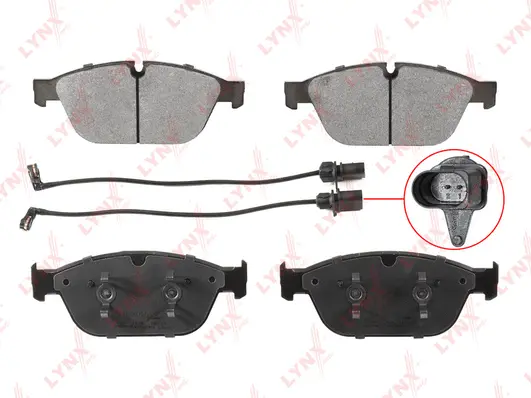 Brake Pad Set, disc brake (BD-1229)