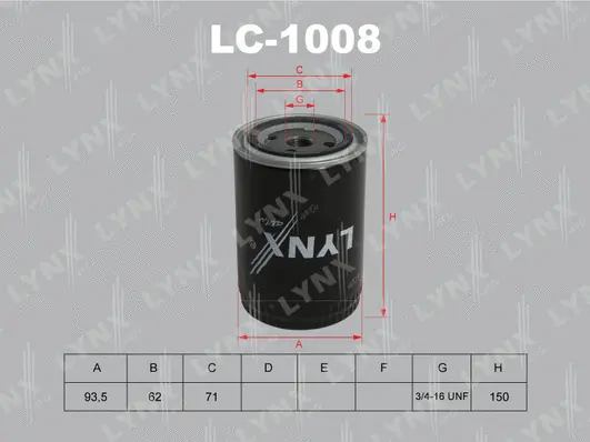Oil Filter (LC-1008)