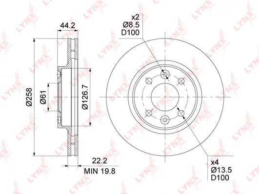 Brake Disc (BN-1419)