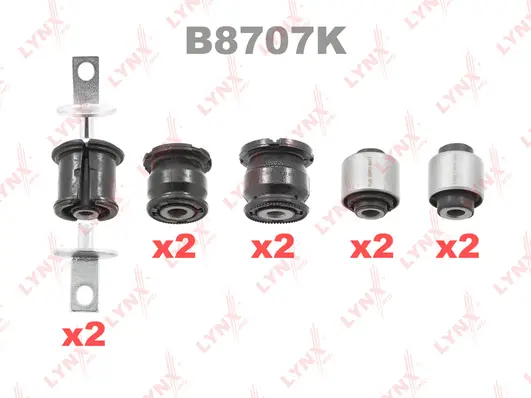 Mounting, control/trailing arm (B8707K)
