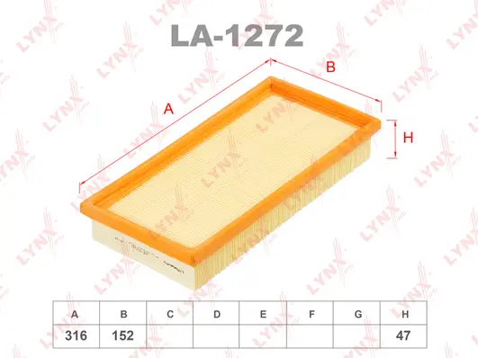 Air Filter (LA-1272)