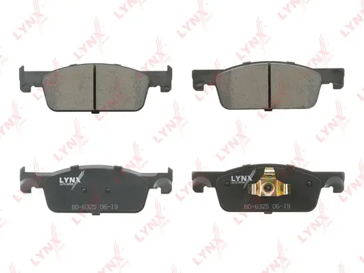 Brake Pad Set, disc brake (BD-6325)