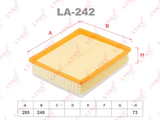 Air Filter (LA-242)