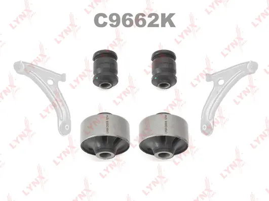 Mounting, control/trailing arm (C9662K)
