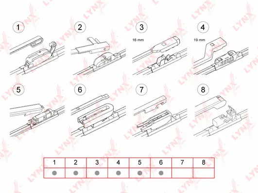 Wiper Blade (XF350)