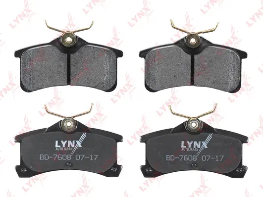 Brake Pad Set, disc brake (BD-7608)