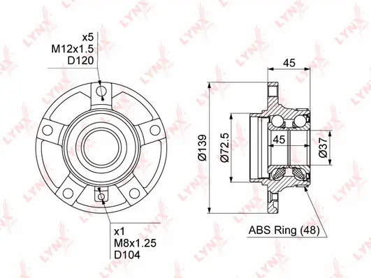 Wheel Bearing Kit (WH-1071)
