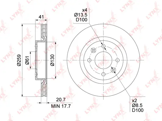 Brake Disc (BN-1418)