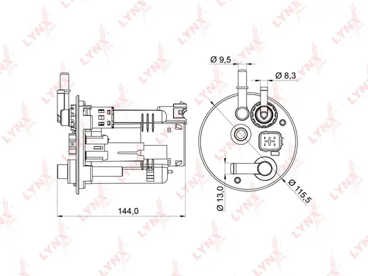Fuel Filter (LF-979M)