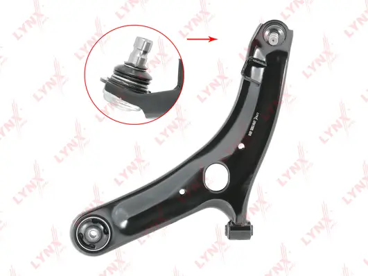 Control/Trailing Arm, wheel suspension (C5655L)
