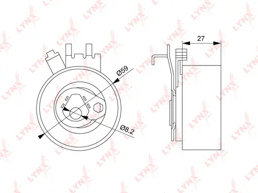 Tensioner Pulley, timing belt