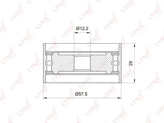 Tensioner Pulley, timing belt (PB-3039)