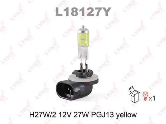 Bulb, front fog light (L18127Y)