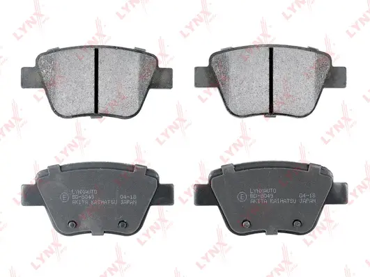 Brake Pad Set, disc brake (BD-8049)