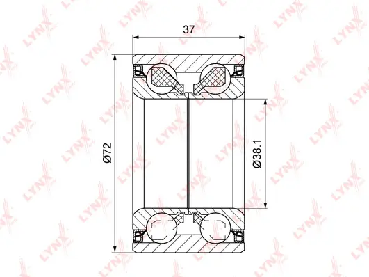 Wheel Bearing Kit (WB-1541)