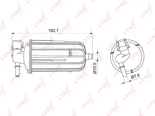 Fuel Filter (LF-1079M)