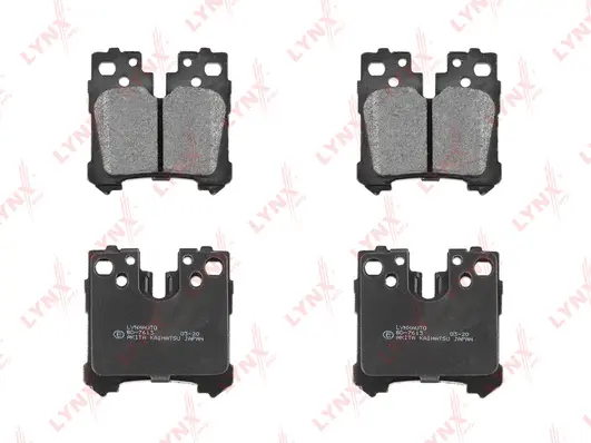 Brake Pad Set, disc brake (BD-7613)