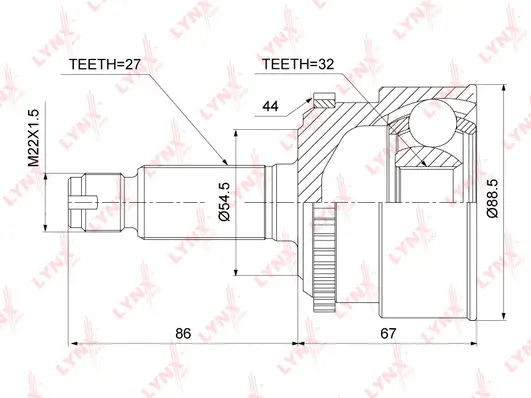 Joint Kit, drive shaft