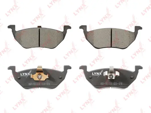 Brake Pad Set, disc brake (BD-5133)