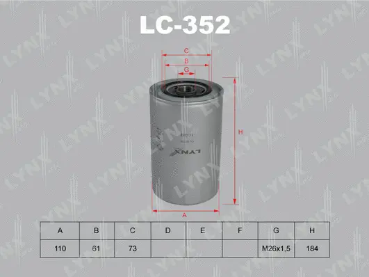 Oil Filter (LC-352)