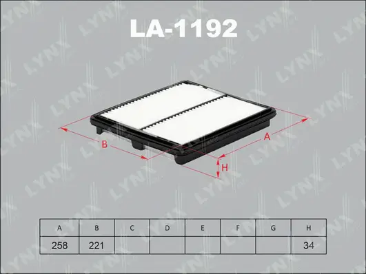 Air Filter (LA-1192)