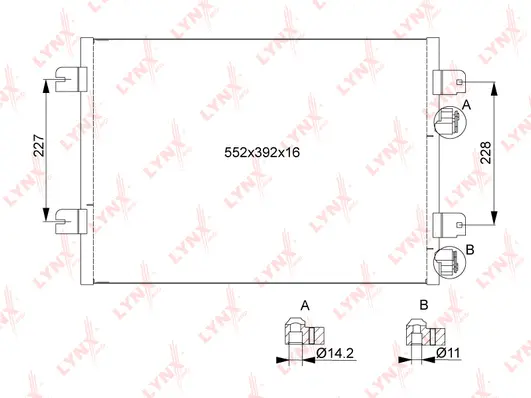 Condenser, air conditioning (RC-0417)
