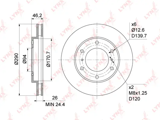 Brake Disc (BN-1090)