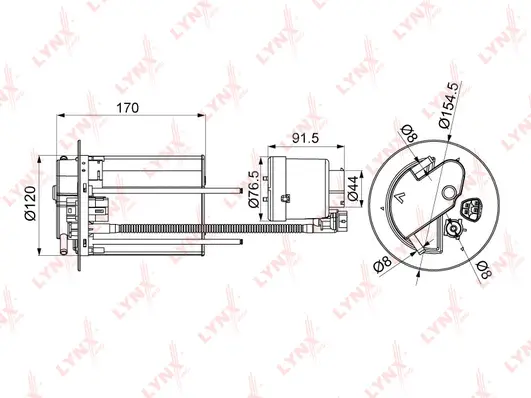 Fuel Filter (LF-1073M)