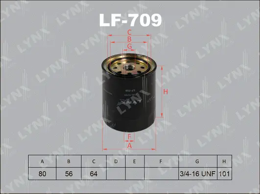 Fuel Filter (LF-709)