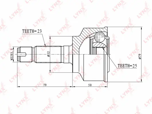 Joint Kit, drive shaft (CO-3413)