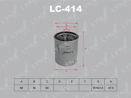 Oil Filter (LC-414)