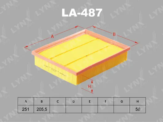 Air Filter (LA-487)