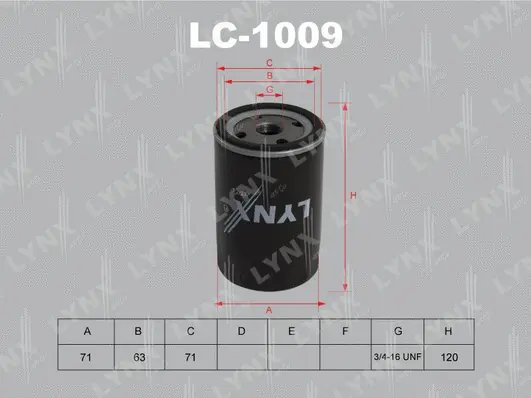 Oil Filter (LC-1009)