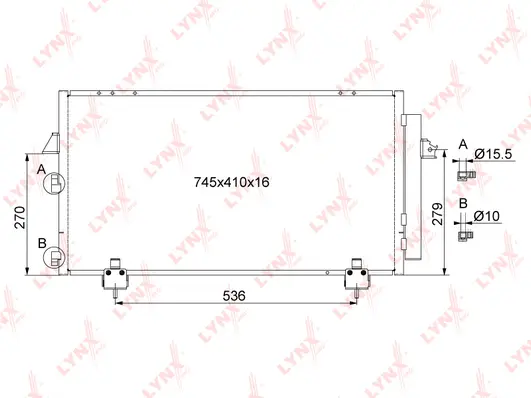 Condenser, air conditioning (RC-0098)