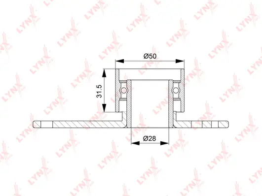 Deflection/Guide Pulley, timing belt (PB-3158)