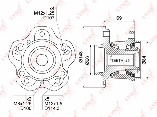 Wheel Bearing Kit (WH-1515)
