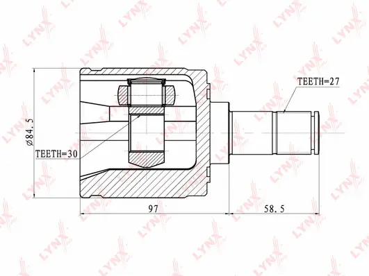 Joint Kit, drive shaft (CI-3403)