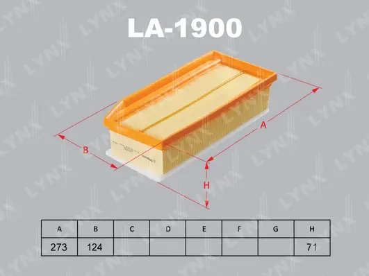 Air Filter (LA-1900)